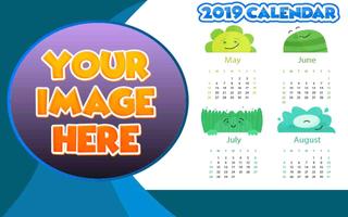 Calendar Frames 2019 اسکرین شاٹ 1