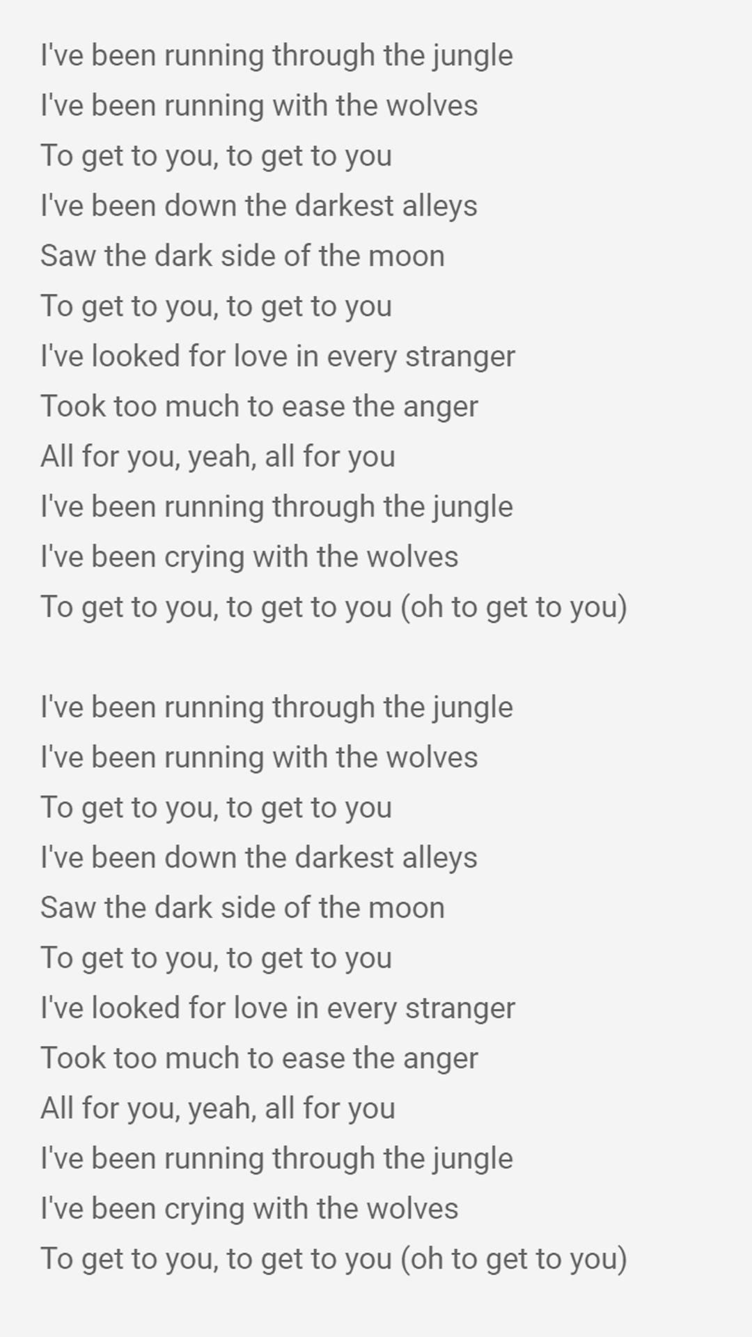 Текст песни ай лавью. Текст песни Run. Running with the Wolves текст. Selena Gomez Wolves Lyrics. Run Run песня.