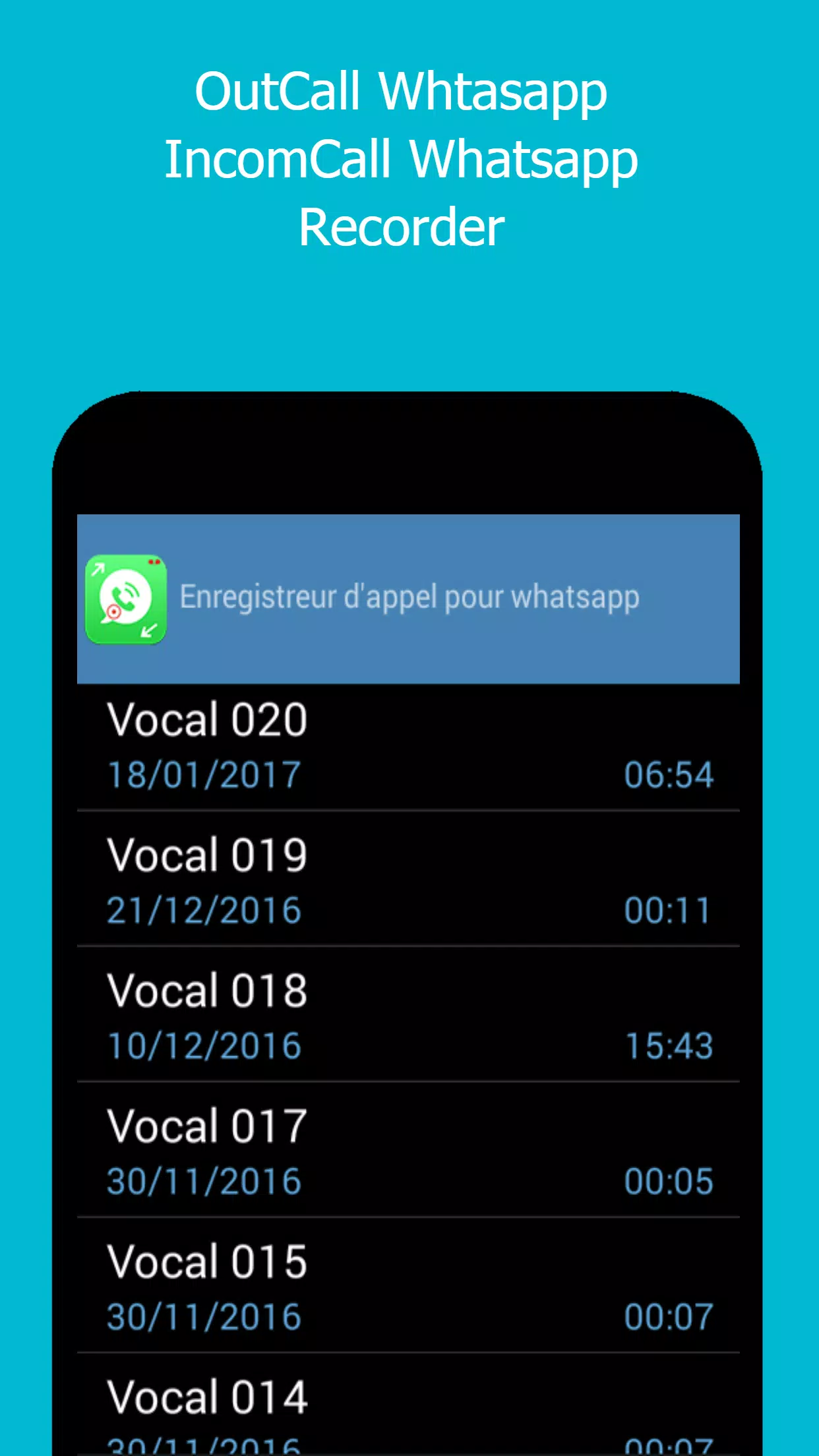 Call recorder for whatsapp APK for Android Download