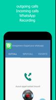 برنامه‌نما Call recorder for whatsapp عکس از صفحه