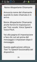 Nome Altoparlanti Chiamante screenshot 3