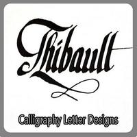 Calligraphy Letter Designs plakat