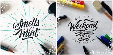 Calligraphy Lettering Design