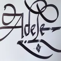 Calligraphy Name penulis hantaran