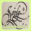Kaligrafia Nazwa Art aplikacja