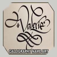 Poster Calligraphy Name Art