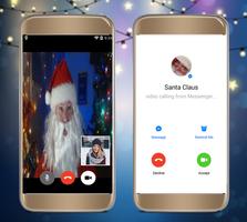 Santa Claus Video Live Call - Chat With Real Santa скриншот 1