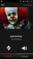 برنامه‌نما Pennywise Clown call prank 2k7 عکس از صفحه