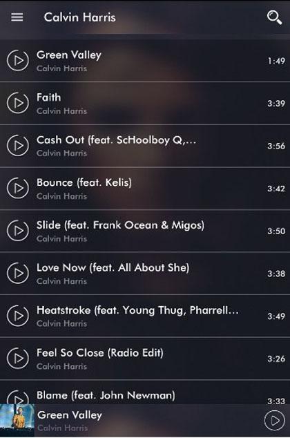 Descarga de APK de Calvin Harris Feels Songs Mp3 para Android