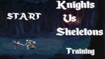 Knights Vs Skeletons Plakat