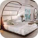 Reka bentuk katil kanopi moden APK