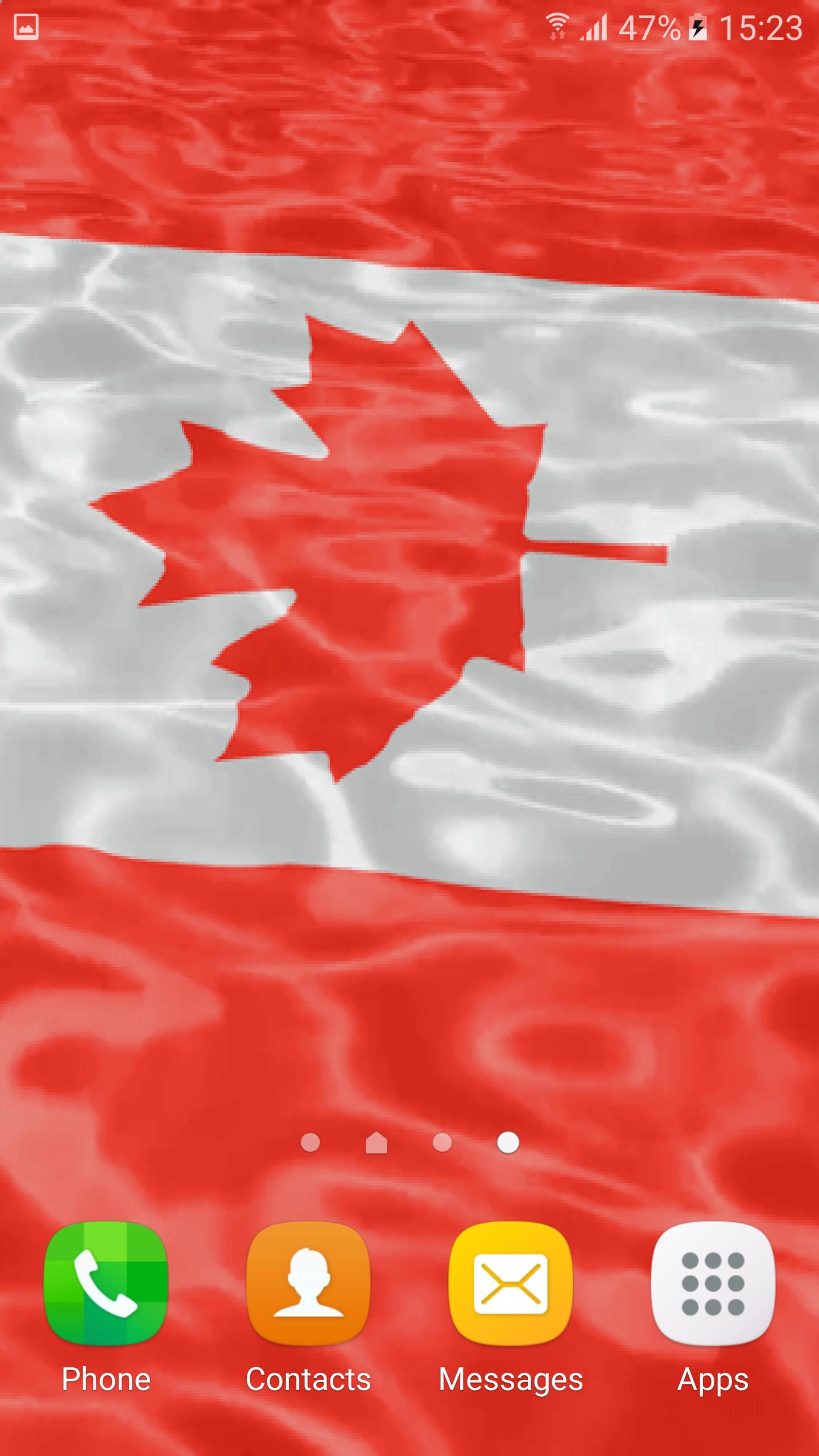 Kanadische Flagge Hintergrund Fur Android Apk Herunterladen