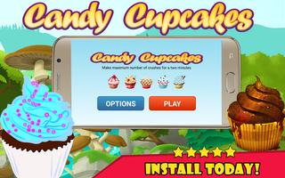 Candy Cupcakes Affiche