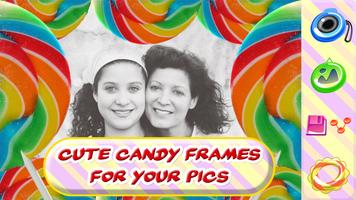 Candy Photo Frames - Cute Pics Affiche
