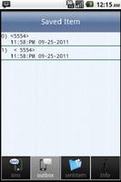 برنامه‌نما SMS TimeKeeper عکس از صفحه
