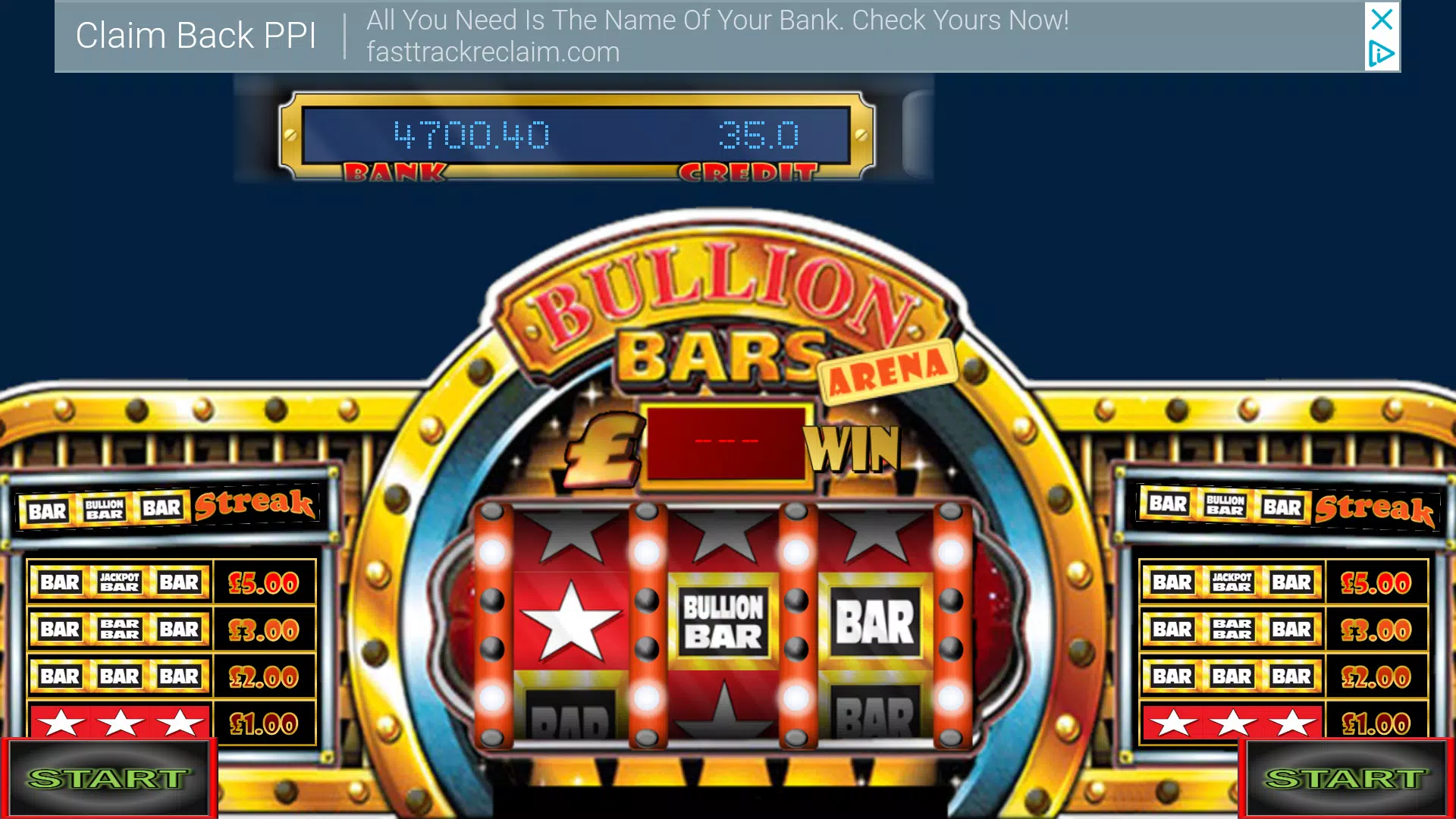 Bullion Bars Arena