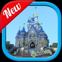 设计城堡为Minecraft 海报
