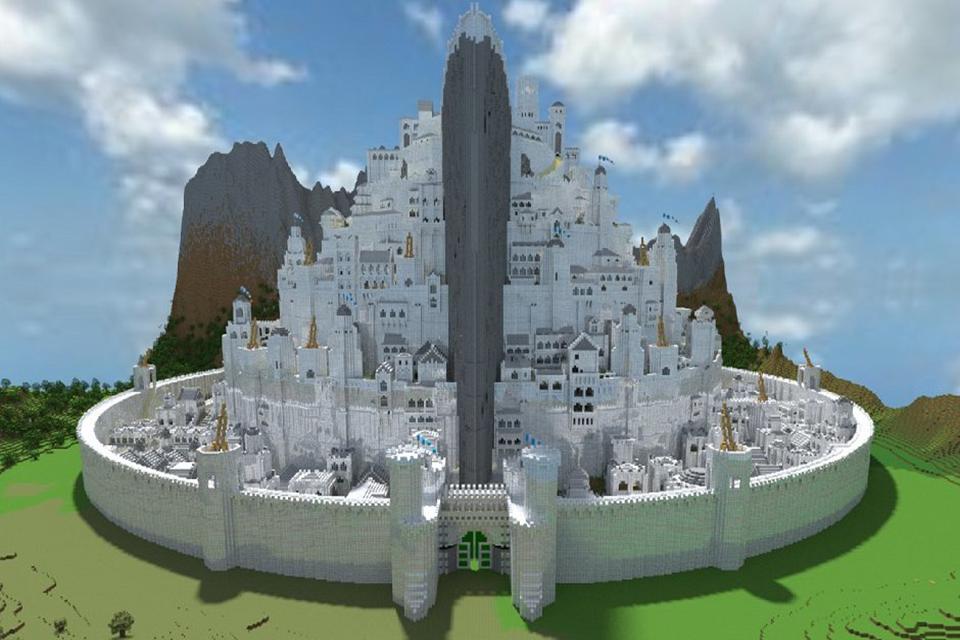 Castle Ruins map for Minecraft MCPE Ekran Görüntüsü 3.