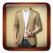 Traje hombre casual editor icono