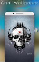 Skull for Lock screen 2017 Wallpaper : HD 截图 1