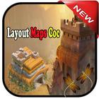 Layout Maps Coc icône