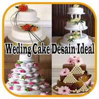 Wedding Cake Desain Ideal پوسٹر