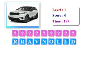 Car Name Quiz captura de pantalla 2
