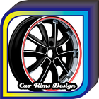 Kereta rim Design ikon