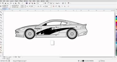 Car Sticker Cutting Design screenshot 2