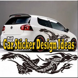 Car Sticker Design Ideas icône