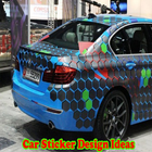 Icona Car Sticker Design Ideas