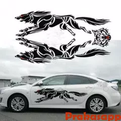 car stickers design APK download