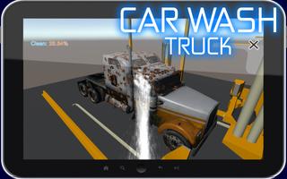 Wash Car Truck Affiche