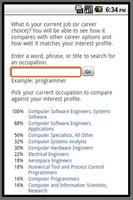 Find Career Interests capture d'écran 1