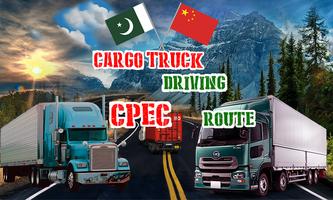 Cargo Truck Driving CPEC Route Plakat