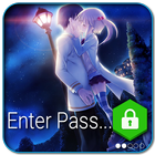 Anime Kisses PIN Lock icône