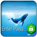 Blue Whale Lock Screen أيقونة