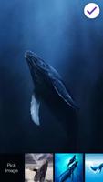 Blue Whale Lock Screen syot layar 2