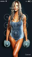 Fit Girl PIN Lock imagem de tela 1