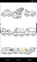 پوستر cars coloring game