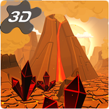 Gyro Cartoon Desert 3D Live Wa