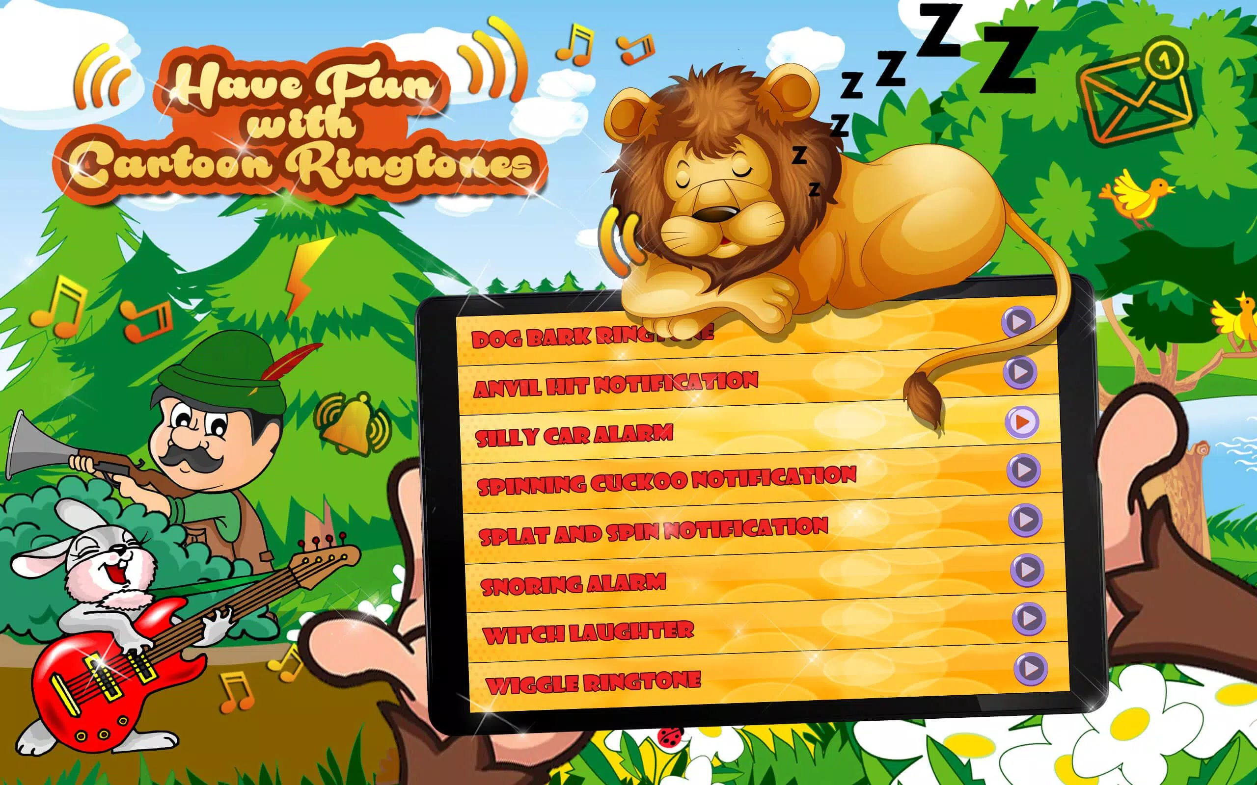 Cartoon Ringtones Free 😜 Funny Sound Effects APK for Android Download