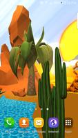 Cartoon Desert 3D Live WP screenshot 1