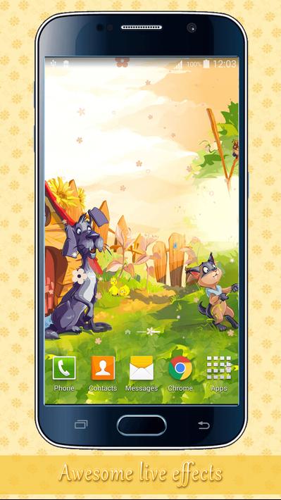 অ্যান্ড্রয়েডের জন্য Cartoon Live Wallpaper 3D - APK ডাউনলোড