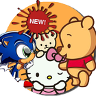 Kitty And Winnie Wallpaper icon