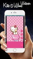 Kitty And Winnie Wallpaper স্ক্রিনশট 1