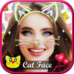 Cat Face Photo Stickers Editor