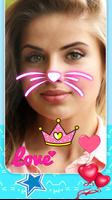 Cat Face Photo Stickers Editor تصوير الشاشة 2