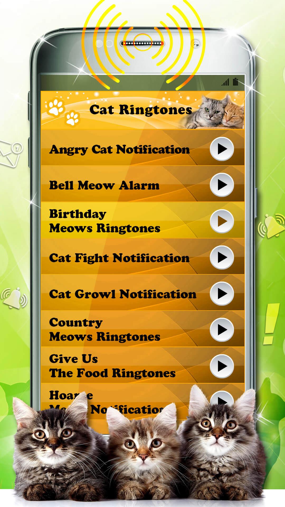 Cat Ringtone Sounds 😼 Ringtones and Notifications APK 1.2 Download for  Android – Download Cat Ringtone Sounds 😼 Ringtones and Notifications APK  Latest Version - APKFab.com