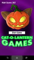 Poster Cat-O-Lantern Catch